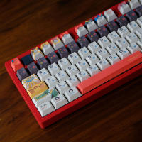 Teclas, sublimación de 5 caras 2512 cuerpo PBT original, teclado mecánico, ergonomía（Teclado no incluido) - details 22