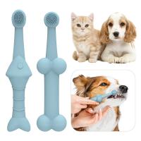 Nuevo cepillo de dientes para mascotas, cepillo de dientes de limpieza bucal para perros y gatos, limpieza anticálculo, suministros para mascotas - details 0