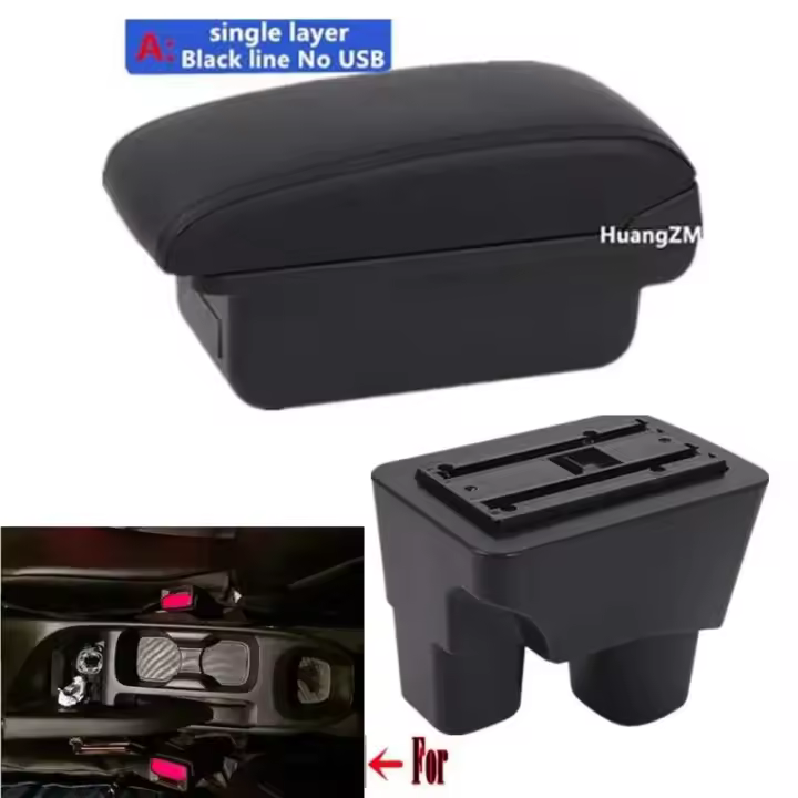 Reposabrazos adecuado, adecuado para Chevrolet Onix 2020-2024 CA, calibración del reposabrazos interior, accesorios especiales de actualización del coche - 1