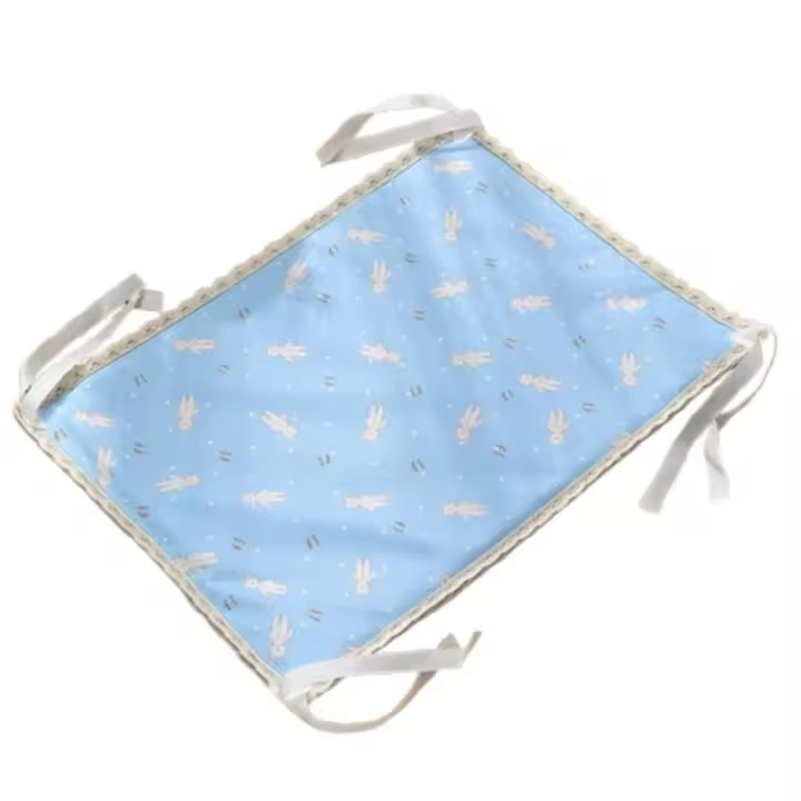 Alfombrilla Universal de seda de hielo con dibujos de perros, alfombrilla plegable impermeable para Gato, alfombrilla refrescante antideslizante, 2 tamaños, caja para perros, cama para dormir en casa - 1
