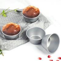 Moldes para pudín de acero al carbono de 4 piezas, taza grande para Muffin, molde antiadherente para Cupcake, galleta, pastel, Mousse, gelatina, huevo, tarta, molde para hornear, utensilios para hornear - details 5