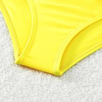 Traje de Baño de Niña de Cintura Angular con Borlas Secado Rápido, Transpirable, Estampado - details 4