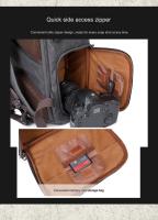 Mochilas para Cámaras, Mochila Fotografia Impermeable con Divisores Extraíble Mochila para Camara Reflex Digital DSLR - details 13