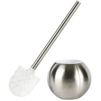 Cepillo De Inodoro Y Soporte De Acero Inoxidable 304 Set Para Baño Ergonómico Y Ecológico Herramienta De Limpieza Para El Hogar - details 0