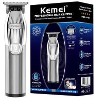 Kemei-cortadora de pelo inalámbrica profesional para hombres, máquina eléctrica de corte de pelo, recargable, Original - details 0