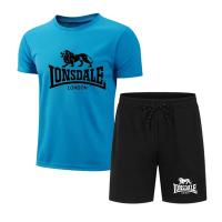 Conjunto Casual de Verano para Hombre Pantalones Cortos, Camiseta de Manga Corta, Conjunto Deportivo Transpirable y Secado Rápido - details 4