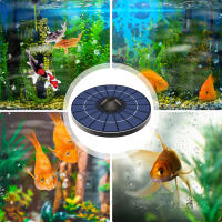 Bomba de aire Solar flotante bombas aireadoras para acuario pecera, estanque, pesca, oxigenación con mangueras de aire y piedra de burbujas - details 4