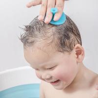 Cepillo de ducha suave multifunción, cepillo de silicona para limpieza del cabello, baño de bebé, champú, cepillo de masaje - details 0