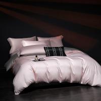 Elegante Juego de Ropa de Cama de Algodón Egipcio Antibacteriano 5A Diseño Sólido de Algodón de Alta Cuenta Tamaño de Reina Ropa de Cama de Algodón Plano - details 3
