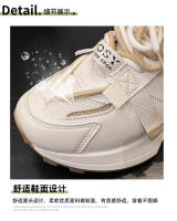 Papá zapatos estudiante zapatillas de deporte nuevos zapatos de malla transpirable zapatos de suela blanda de moda versátil zapatos de mujer - details 5