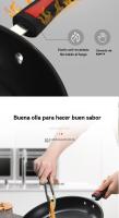 Sartén de Hierro Antiadherente Cocina sin Humo con Huevos y Filete Estufa de Gas de Inducción - details 3