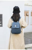 Mochila de cuero de textura avanzada para mujer, novedad de 2025, estilo coreano, mochila de viaje pequeña a juego para mujer - details 2