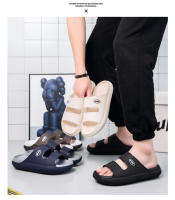2024 Night Glow Shit Feeling Suela gruesa de EVA para el hogar para hombres Una línea para uso externo con zapatillas antideslizantes - details 4
