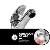 Grifo de Baño Duradero con Aireador Ahorro de Agua, Monomando, Mezclador de Agua Fría y Caliente - details 4