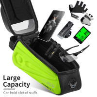 WEST BIKING-bolsa impermeable para teléfono, accesorio sensible a pantalla táctil de 7,0 pulgadas, para cuadro delantero de bicicleta de montaña o carretera - details 4