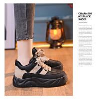 Nuevos zapatos de pan con suela gruesa, deportivos y de ocio, zapatos de tabla versátiles de moda para aumentar la altura - details 4