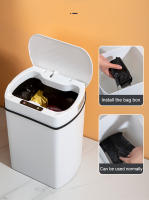 Cubo de basura con sensor automático para cocina y hogar, cubo de basura inteligente para baño, Herramientas de limpieza - details 11