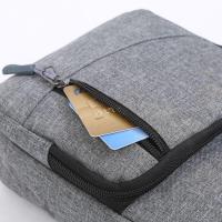 Bolso de hombro para hombre de poliéster DL-30 |   Ligero, blanqueado, impermeable |   Diseño compacto con compartimentos Conector para auriculares | - details 7
