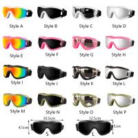 Correa ajustable gafas para perros a prueba de viento resistentes a los rayos UV gafas de sol para perros antivaho impermeables gafas para mascotas al aire libre - details 0