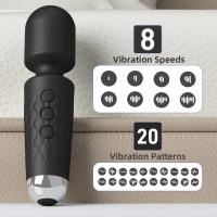 Vibrador AV Potente de 20 Velocidades Estimulador Mágico de Wand para Mujeres - details 0