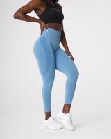 Pantalones de Yoga Suaves para Mujer NVGTN con Encaje y Espalda Ajustada en Lulua Push Up Fitness Outfits Pantalones Deportivos - details 27