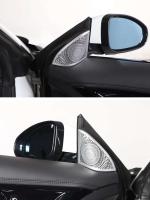 Para Jaguar F-TYPE 2013-2024 aleación de aluminio Sier A-pilar cuerno marco decoración pegatina accesorios de Interior de coche - details 3