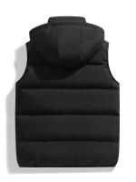 Hombre Chaleco Acolchado Chaleco de Poliéster con Capucha Impermeable, Acolchado, Diseño de Bloque de Color, Sin Mangas, Para Hombres y Mujeres Adecuado para Otoño/Invierno - details 1