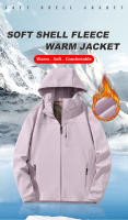 LNGXO Chaqueta de Carcasa Suave de Invierno Impermeable, A prueba de viento, Cálida, para Senderismo, Acampar, Escalar, Esquiar al Aire Libre - details 1