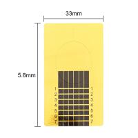 Herramientas de Arte de Uñas Arte Clavo 50Pcs Punta de Uñas Francesa Extensiones de Gel UV Acrílico Forma de Curla Guide Mold Manicura - details 7