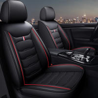 Cubierta de asiento de coche universal en cuero PU para la temporada completa Fácil instalación Protección para asiento de coche SUV - details 1