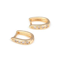 Colgantes de latón de Color dorado de 18K, conectores, cierres de Clip a presión, joyería Diy de alta calidad, accesorios para collares para mujer - details 36