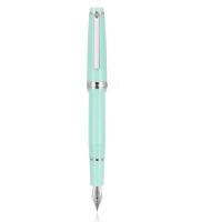 Nuevo Jinhao Serie 82 pluma estilográfica acrílica F 0,5mm punta escuela Oficina suministros escritura de negocios bolígrafos de tinta clip azul amarillo - details 4