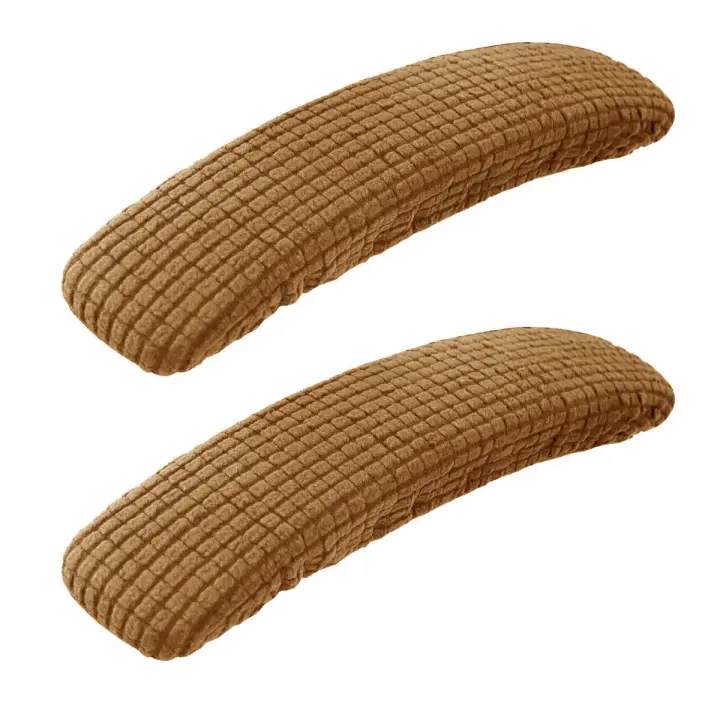 1 par de fundas para brazos de silla de oficina, funda elástica de LICRA resistente a las manchas, a prueba de polvo, para brazo de silla de ordenador - 1