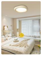 Lámpara de Techo para Dormitorio Moderna Minimalista LED Estilo Cremello de Resina - details 9