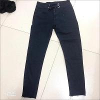 Jeans de Terciopelo de Tobillo Alto Pantalones de Denim Cálidos para Mujer en Otoño-Invierno - details 7