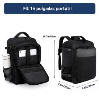 Bolsa de cabina, bolsa de embarque, aprobada por aerolínea, mochilas multifuncionales para ordenador de viaje al aire libre - details 2