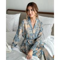 Moda Francesa de Manga Larga Camisa de Cintura Alta Pantalones de Pierna Ancha Traje de Mujer - details 11