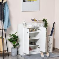 Mueble Zapatero de 2 Puertas Zapatero Estrecho con Estantes Ajustables para 12 Pares de Zapatos - details 6
