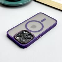 Funda de Teléfono Magnética Profesional MagSafe de Carcasa Dura a Prueba de Golpes para iPhone 14 12 13 15 Pro Max/Plus Carga Inalámbrica Mate Semi-Transparente Anti-choque - details 17