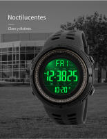 Reloj Deportivo Digital para Hombres SKMEI Fashion Resistente al Agua 5Bar con Alarma y Cronómetro reloj hombre 1251 - details 4
