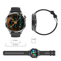 2025 Nuevo Reloj  5 Pro Reloj inteligente 1,53 pulgadas 360 * 360 Pantalla Amoled de Alta Definición NFC rastreador GPS ip68 impermeable Reloj Bluetooth pulsera de monitoreo de salud para hombres y mujeres Reloj deportivo al aire libre de brújula - details 16