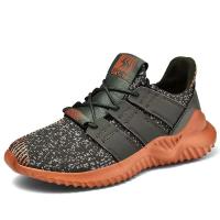 Zapatos De Hombre antideslizantes transpirables De malla De verano De tiro alto con logotipo De marca, Zapatos deportivos informales para correr para Hombre - details 24