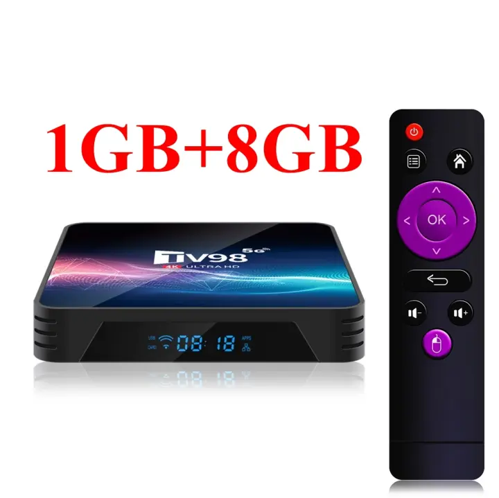 Android 12.1 TV Box Potencia de Cuadro H313 Allwinner con WIFI Doble y Reproductor Inteligente de Youtube en 4K - 1