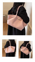 Bolsa de hombro de gran capacidad, estilo retro, nueva moda de primavera, axilas premium, versión coreana, bolso de mano para mujer. - details 9