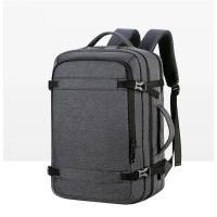 Mochila de viaje USB 40LExpandable, bolsas de transporte aprobadas por vuelo para aviones, mochila duradera resistente al agua de 17 pulgadas para hombres - details 25