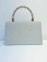 Nuevo bolso de mujer para banquete, bolso de cena brillante, fiesta, bolso cuadrado pequeño con incrustaciones de diamantes, bolso bandolera. - details 9