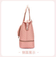 Bolsa deportiva para fitness Separación en seco y húmedo para mujer Ligero de gran capacidad Portátil Bolsa de viaje de corto recorrido Bolsa de equipaje independiente para jaula de zapatos - details 58
