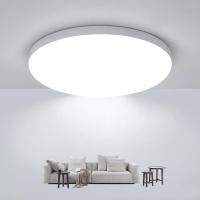 Goeco Lámpara LED Moderna Plafón Redondo Estilo Nórdico 32W 3600LM IP54 6500K Blanca Fría 220V - details 1