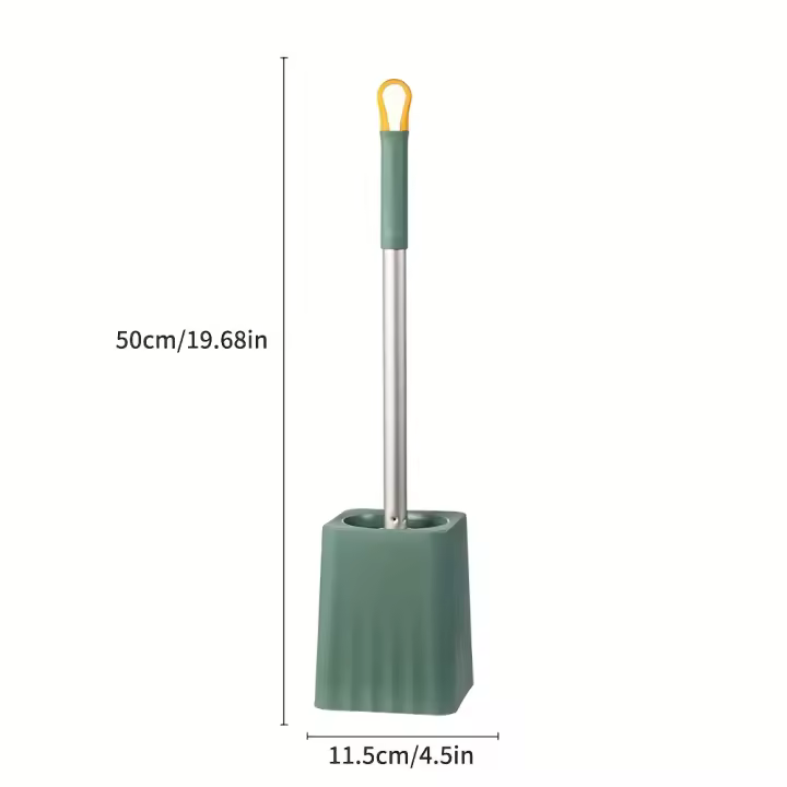 1 Cepillo De Baño De Mango Largo Con Base, Cepillo De Baño Que Alcanza Todos Los Rincones, Juego De Cepillos D - 1