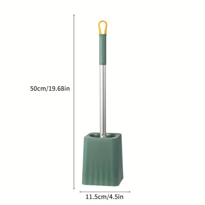 1 Cepillo De Baño De Mango Largo Con Base, Cepillo De Baño Que Alcanza Todos Los Rincones, Juego De Cepillos D - 1